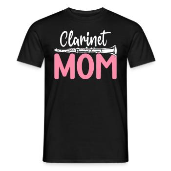 Spieler Klarinettist - Männer T-Shirt - Schwarz - Vorne - AI Model Male 178 light (178cm)