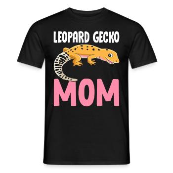 Eidechsenmama Reptil - Männer T-Shirt - Schwarz - Vorne - AI Model Male 178 light (178cm)