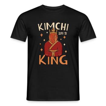 Koreanisches Essen Scharfer Feinschmecker Ich - Männer T-Shirt - Schwarz - Vorne - AI Model Male 178 light (178cm)