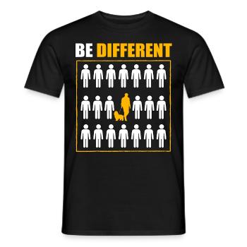 Havaneser Be Different - Männer T-Shirt - Schwarz - Vorne - AI Model Male 178 light (178cm)