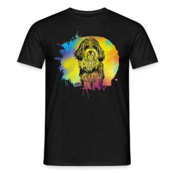 Havanais rétro - T-shirt homme - noir - Devant - AI Model Male 178 light (178cm)