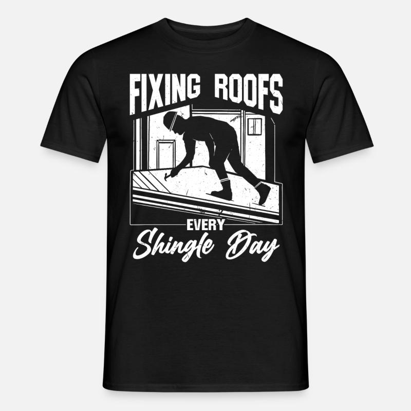 Roofer Roofer Roofer - Men’s T-shirt - black