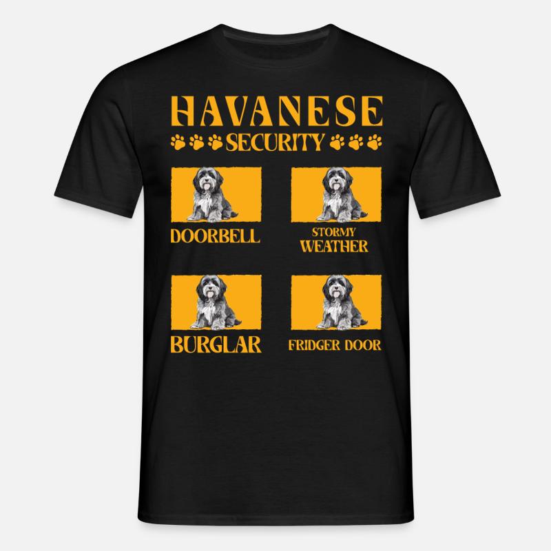 Havanese Security - Männer T-Shirt - Schwarz