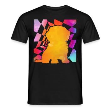 Havanais rétro - T-shirt homme - noir - Devant - AI Model Male 178 light (178cm)