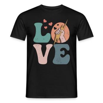 Elektroingenieur Elektronik - Männer T-Shirt - Schwarz - Vorne - AI Model Male 178 light (178cm)