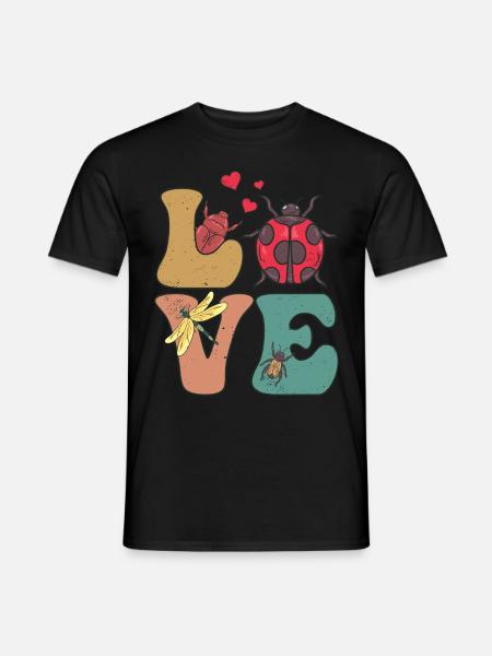 Entomology, Entomologist, Collector - Men's T-Shirt - black
