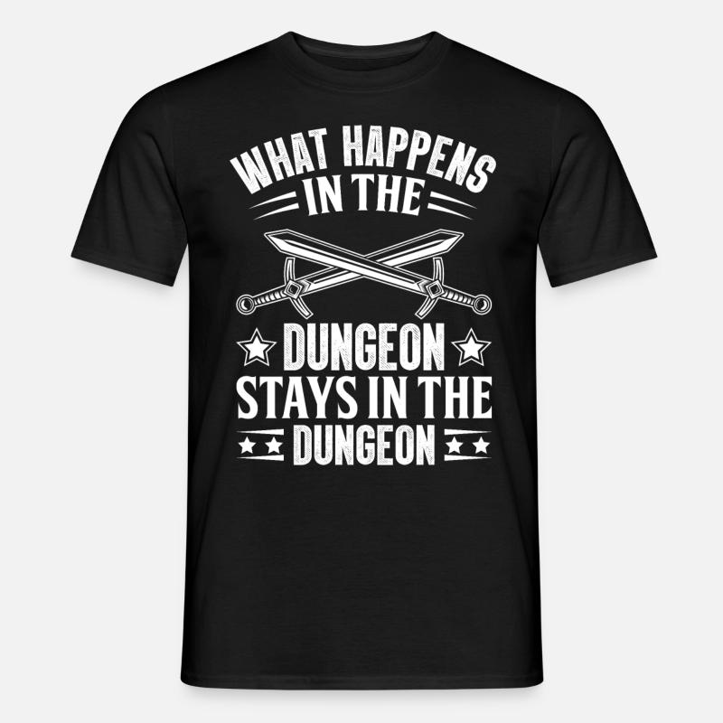 LARP Live-Action-Rollenspiele - Männer T-Shirt - Schwarz