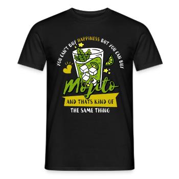 Cocktail Liebhaber Alkohol Trinker Liquor Schuss - Männer T-Shirt - Schwarz - Vorne - AI Model Male 178 light (178cm)