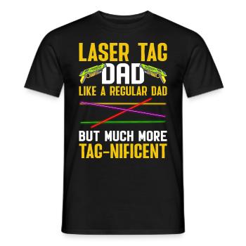 Joueur - T-shirt homme - noir - Devant - AI Model Male 178 light (178cm)