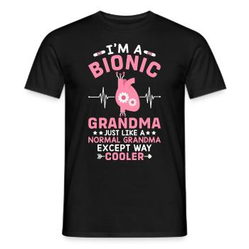 Chirurgie à cœur ouvert - T-shirt homme - noir - Devant - AI Model Male 178 light (178cm)