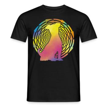 Jack Russell - Men's T-Shirt - black - Front - AI Model Male 178 light (178cm)