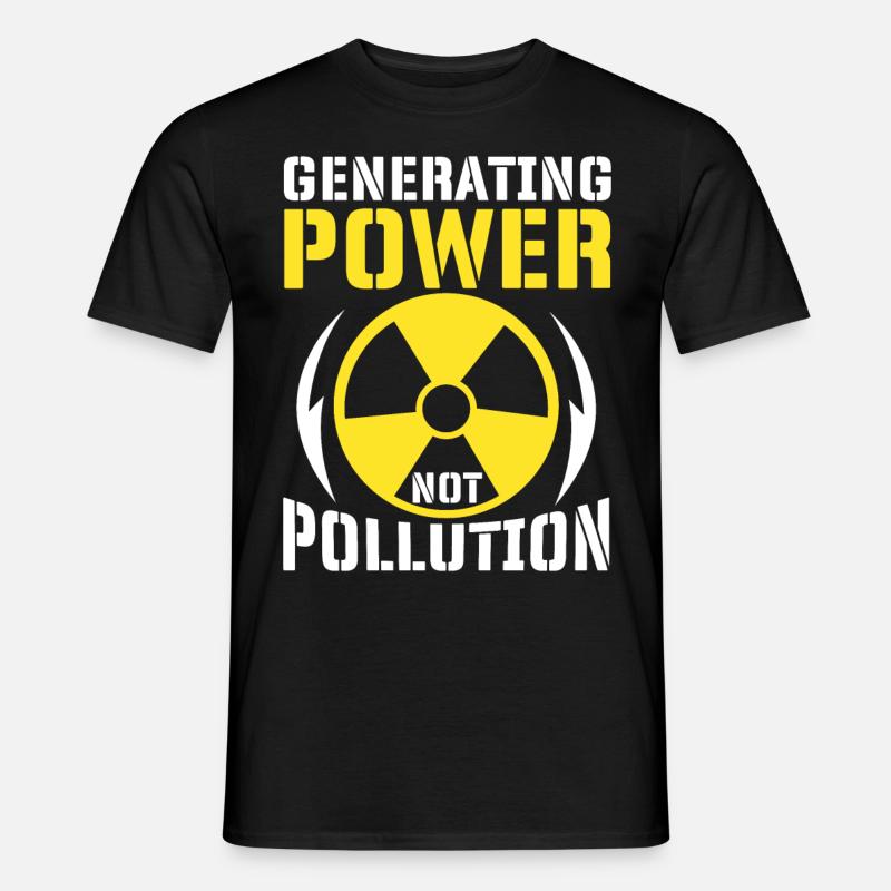 Nuclear Power Nuclear Technology - Men’s T-shirt - black