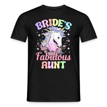 Hochzeit Brautparty - Männer T-Shirt - Schwarz - Vorne - AI Model Male 178 light (178cm)