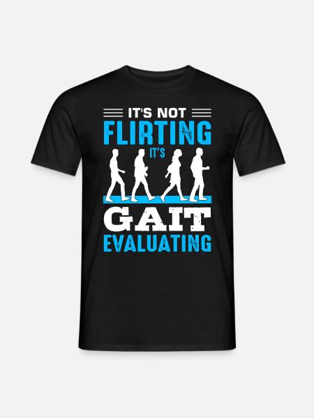 PT Physiotherapy Physiotherapist Job - Men's T-Shirt - black