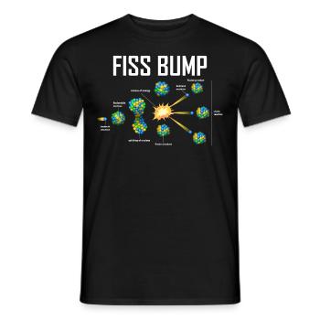 Drôle d’ingénieur nucléaire Centrale nucléaire - T-shirt homme - noir - Devant - AI Model Male 178 light (178cm)