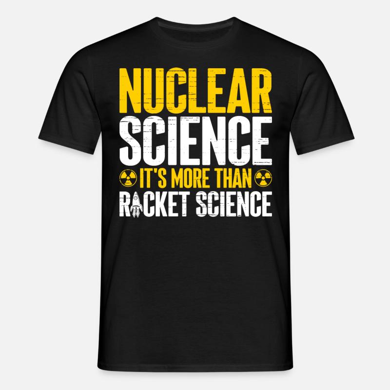 Nuclear Engineer - Men's T-Shirt - black