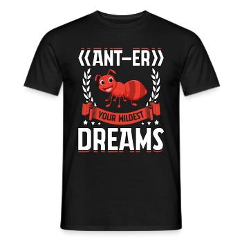 Réalisez vos rêves les plus fous - T-shirt homme - noir - Devant - AI Model Male 178 light (178cm)