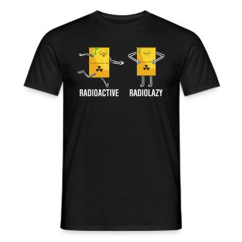 Nuclear Power Plant Nuclear Engineer - Men's T-Shirt - black - Front - AI Model Male 178 light (178cm)
