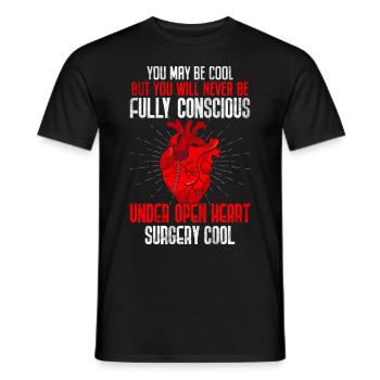Restoration - Men's T-Shirt - black - Front - AI Model Male 178 light (178cm)