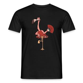 Faultiertänzerin Flamenco-Tanzlehrerin - Männer T-Shirt - Schwarz - Vorne - AI Model Male 178 light (178cm)