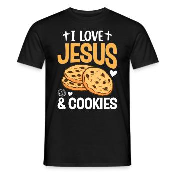 Girl Scout Cookie Merchant Girl Scout - Men's T-Shirt - black - Front - AI Model Male 178 light (178cm)