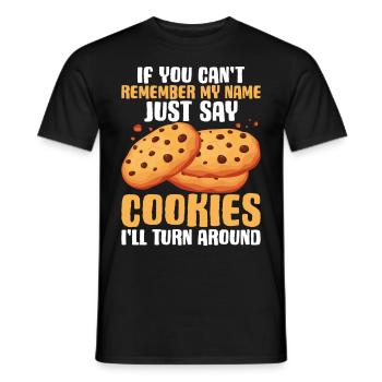 Boy Scout marchand de biscuits - T-shirt homme - noir - Devant - AI Model Male 178 light (178cm)