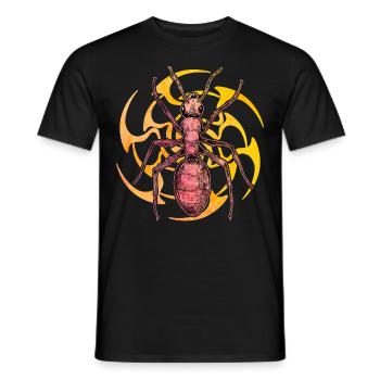 Ant - Men's T-Shirt - black - Front - AI Model Male 178 light (178cm)