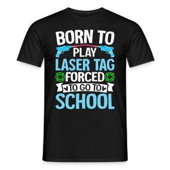 Spieler - Männer T-Shirt - Schwarz - Vorne - AI Model Male 178 light (178cm)