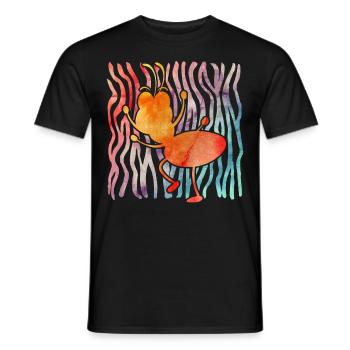 ant - Men's T-Shirt - black - Front - AI Model Male 178 light (178cm)