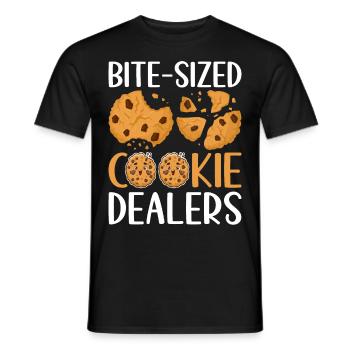 Cookie Scout - Men's T-Shirt - black - Front - AI Model Male 178 light (178cm)