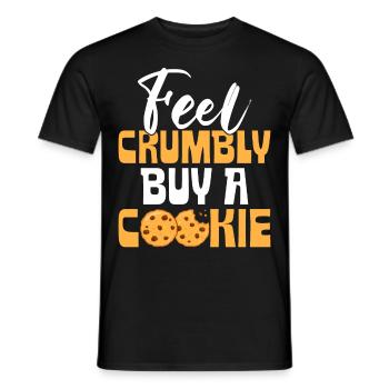 Boy Scout Cookie Merchant - Men's T-Shirt - black - Front - AI Model Male 178 light (178cm)