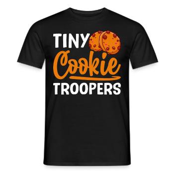 Pfadfinderkeks-Händler - Männer T-Shirt - Schwarz - Vorne - AI Model Male 178 light (178cm)