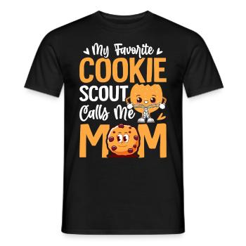 Biscuit Merchant - Men's T-Shirt - black - Front - AI Model Male 178 light (178cm)