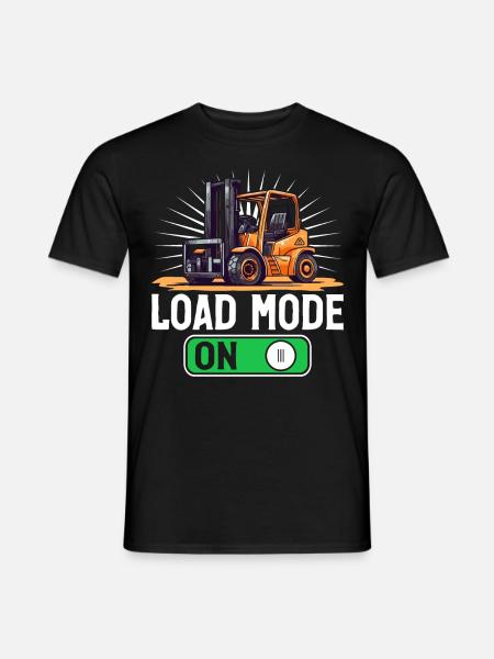 Gabelstaplerfahrer Gabelstaplerfahrer - Männer T-Shirt - Schwarz