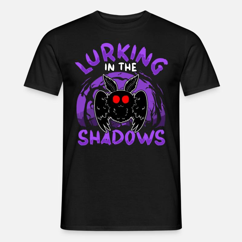 Mothman Kryptide Kryptozoologie - Männer T-Shirt - Schwarz