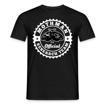 Cryptid Cryptozoology - Men's T-Shirt - black - Front - AI Model Male 178 light (178cm)