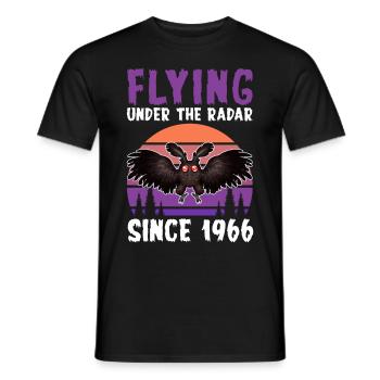 Cryptozoologie de Mothman Crypttide - T-shirt homme - noir - Devant - AI Model Male 178 light (178cm)