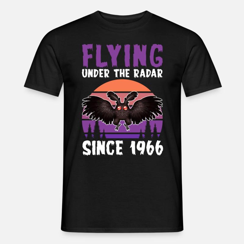 Cryptozoologie de Mothman Crypttide - T-shirt homme - noir