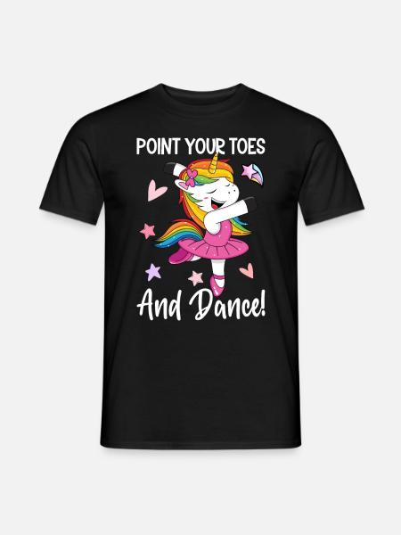 Ballet Dance Ballerina - Men's T-Shirt - black