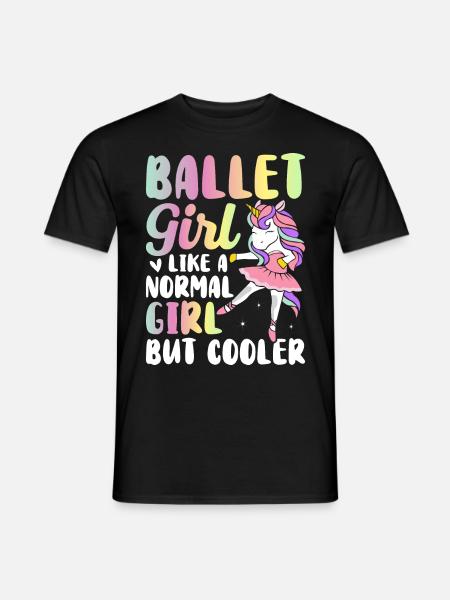 Ballerina - Men's T-Shirt - black