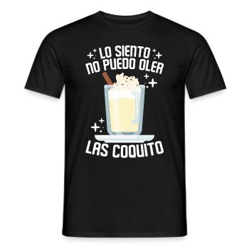 Porto Rico Lait de poule portoricain - T-shirt homme - noir - Devant - AI Model Male 178 light (178cm)