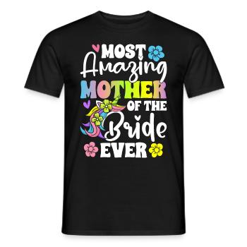 Hochzeit Brautparty - Männer T-Shirt - Schwarz - Vorne - AI Model Male 178 light (178cm)