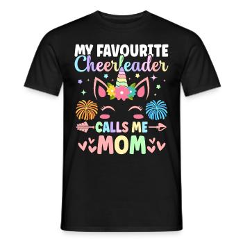 Cheerleading Cheer - T-shirt homme - noir - Devant - AI Model Male 178 light (178cm)