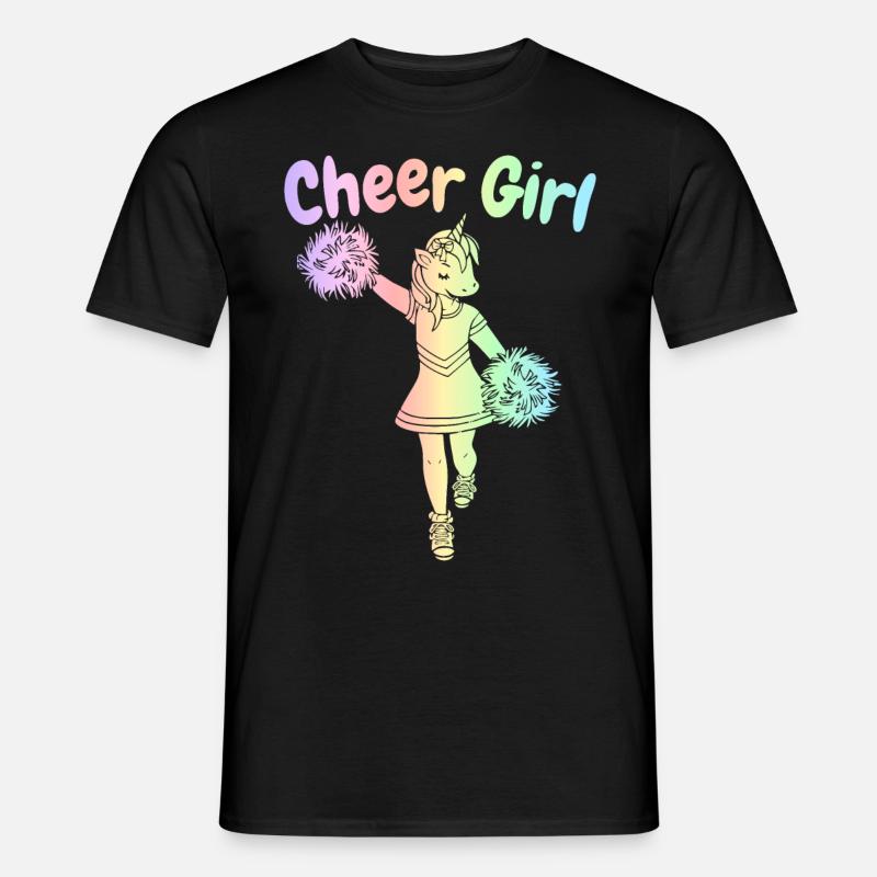 Cheerleading Cheerleader - Männer T-Shirt - Schwarz
