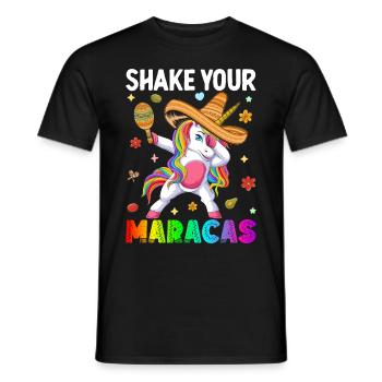 Cinco De Mayo Irish - Men's T-Shirt - black - Front - AI Model Male 178 light (178cm)