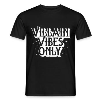 Antagonist Böser Schurkenschurke - Männer T-Shirt - Schwarz - Vorne - AI Model Male 178 light (178cm)