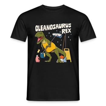 Gardien d’école Profession Nettoyeur - T-shirt homme - noir - Devant - AI Model Male 178 light (178cm)