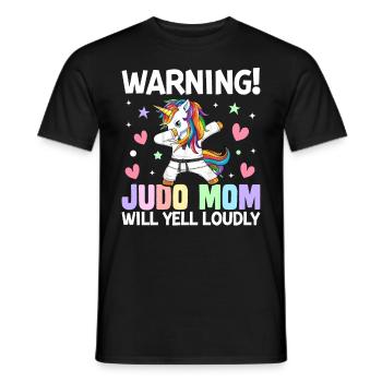 Kampfsport Mama - Männer T-Shirt - Schwarz - Vorne - AI Model Male 178 light (178cm)