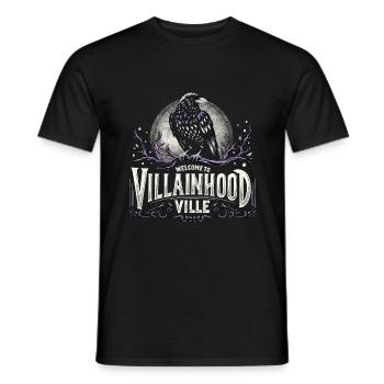 Antagonist Böser Schurkenschurke - Männer T-Shirt - Schwarz - Vorne - AI Model Male 178 light (178cm)