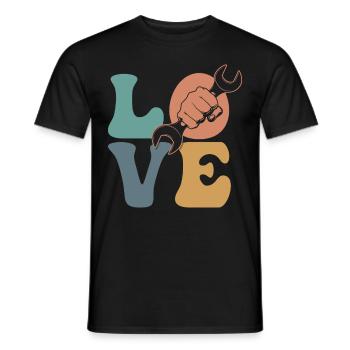 Automechaniker Automechanikerin Automechaniker - Männer T-Shirt - Schwarz - Vorne - AI Model Male 178 light (178cm)